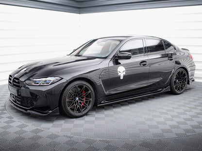 Side Skirts Diffusers V.3 CSL Look - BMW M3 (Sedan / Touring G80 / G81)