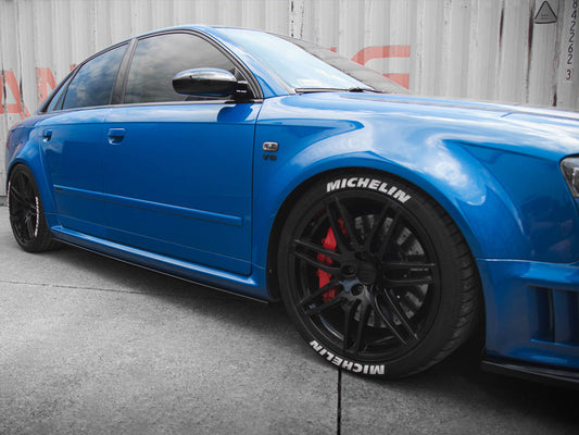 Side Skirts Splitters - Audi RS4 B7