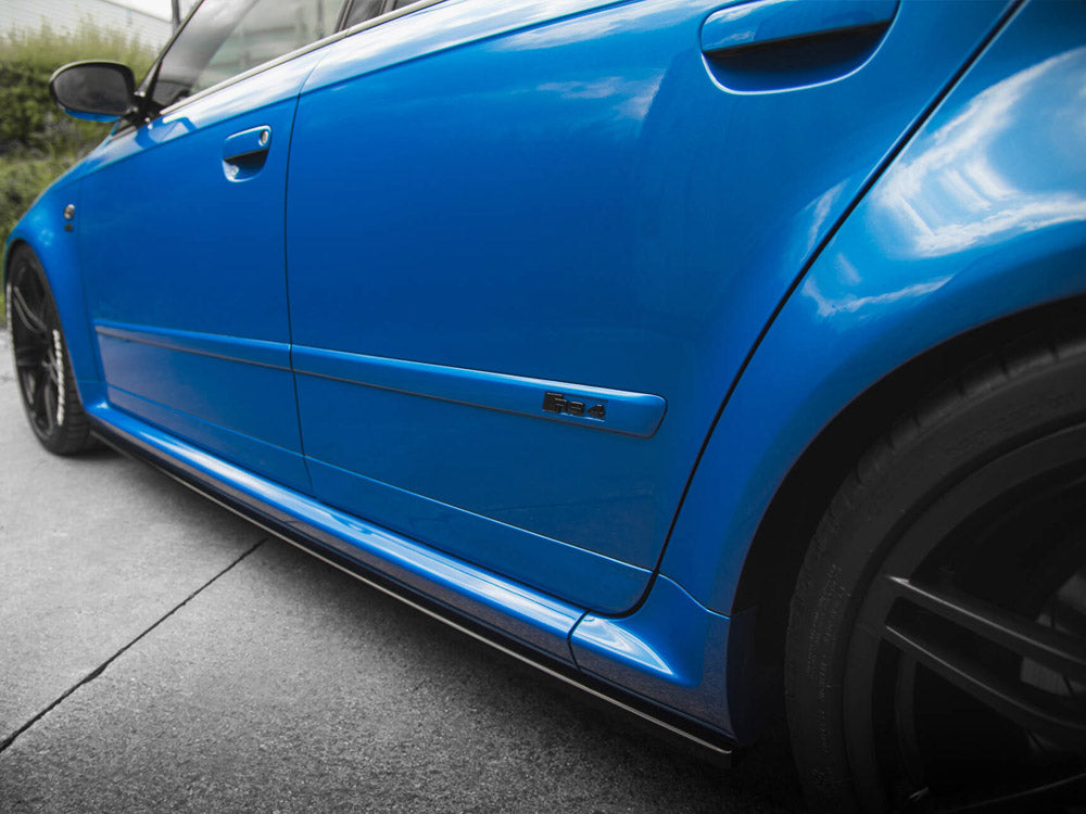 Side Skirts Splitters - Audi RS4 B7