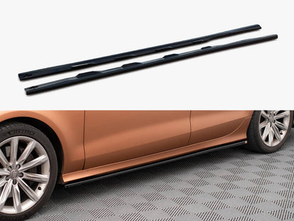 Side Skirts Diffusers V.3 - Audi A7 S Line / S7 C7