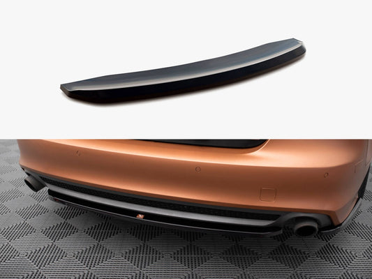 Central Rear Splitter - Audi A7 S Line C7