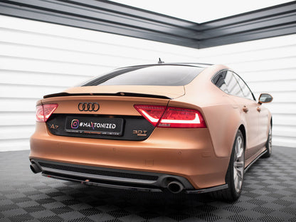 Central Rear Splitter - Audi A7 S Line C7