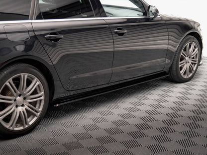 Side Skirts Diffusers V.1 - Audi A6 C7