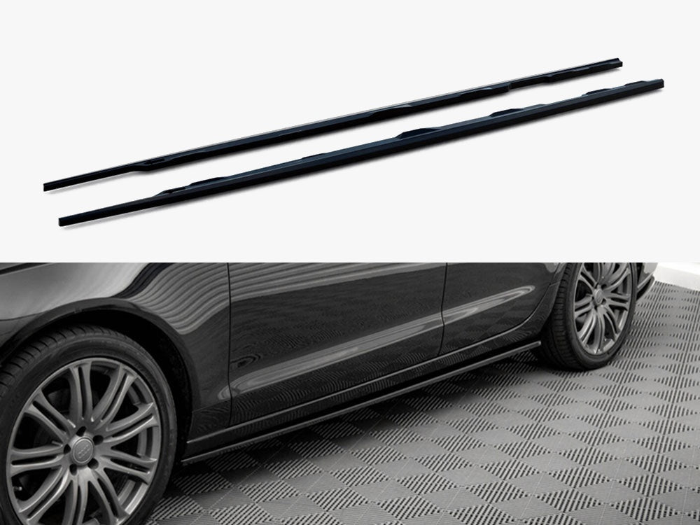 Side Skirts Diffusers V.2 - Audi A6 C7