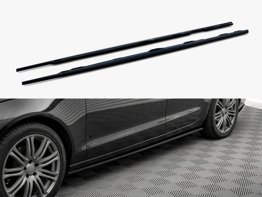 Side Skirts Diffusers V.2 - Audi A6 C7