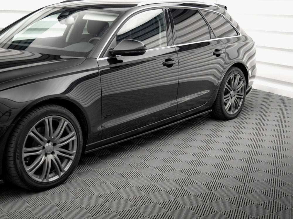 Side Skirts Diffusers V.2 - Audi A6 C7