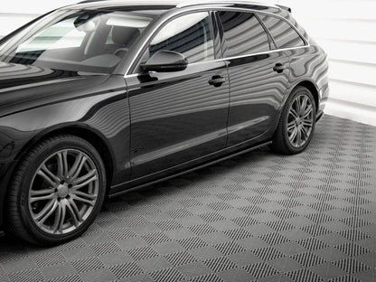 Side Skirts Diffusers V.2 - Audi A6 C7