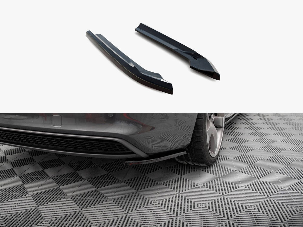 Rear Side Splitters V.2 - Audi A4 S Line Avant B8 Facelift