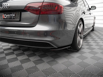 Rear Side Splitters V.2 - Audi A4 S Line Avant B8 Facelift