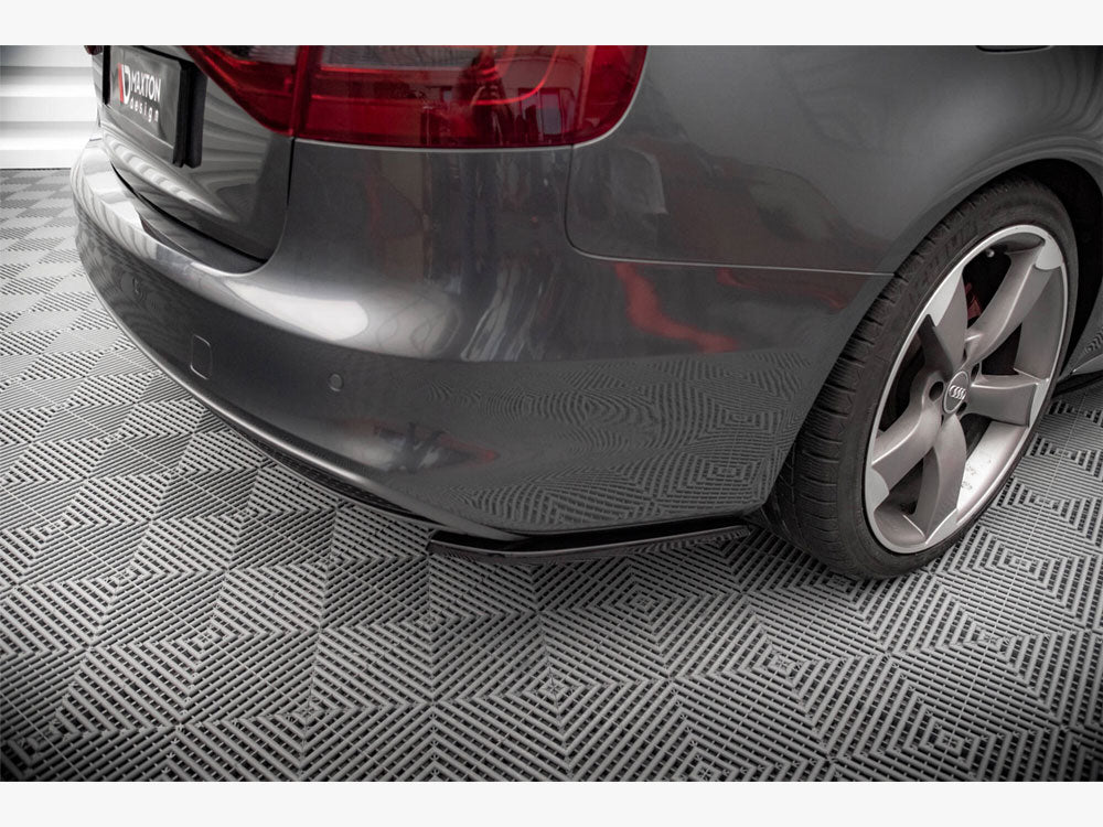 Rear Side Splitters V.2 - Audi A4 S Line Avant B8 Facelift