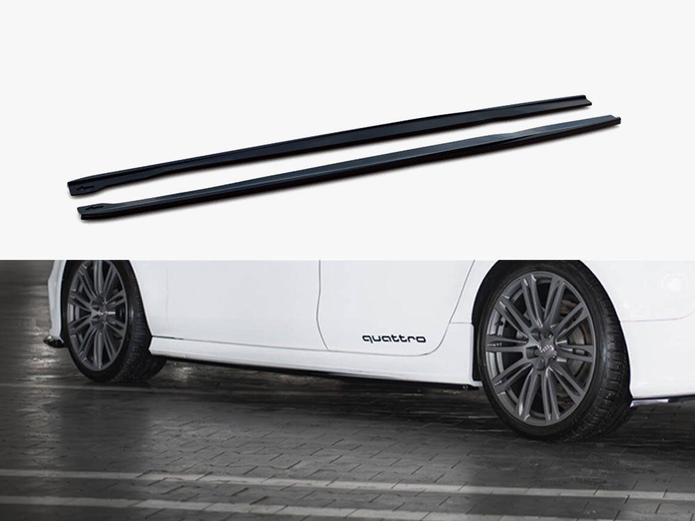 Side Skirts Diffusers V.2 - Audi RS7 C7