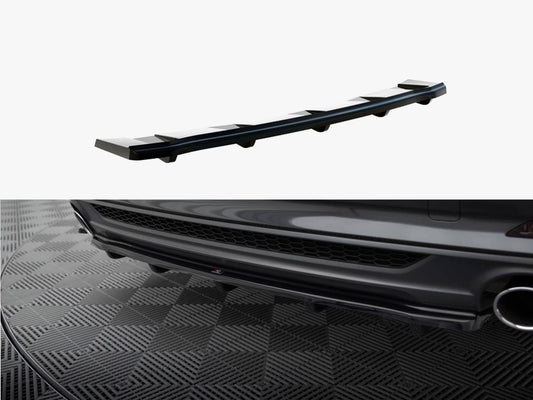 Central Rear Splitter (Vertical Bars) - Audi A5 S Line F5 Coupe / Sportback