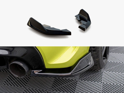 Rear Side Splitters V.8 (For Rear Valance V1) - BMW 1 Series (M-Pack / M135i F40)