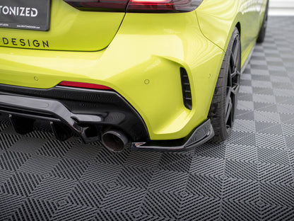 Rear Side Splitters V.8 (For Rear Valance V1) - BMW 1 Series (M-Pack / M135i F40)