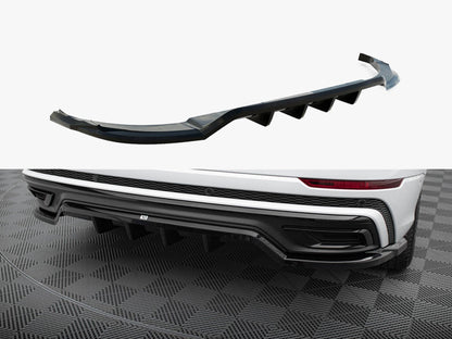 Central Rear Splitter (Vertical Bars) - Audi Q8 S Line Mk1