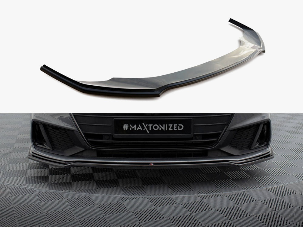 Front Splitter V.1 - Audi A7 S Line C8 / S7 C8 / C8 Facelift / S7 Facelift
