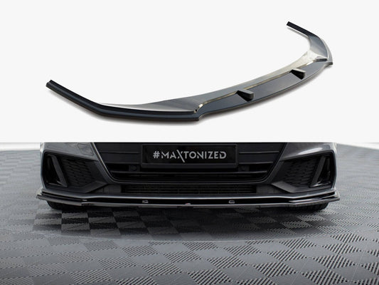 Front Splitter V.2 - Audi A7 S Line C8 / S7 C8 / C8 Facelift / S7 Facelift