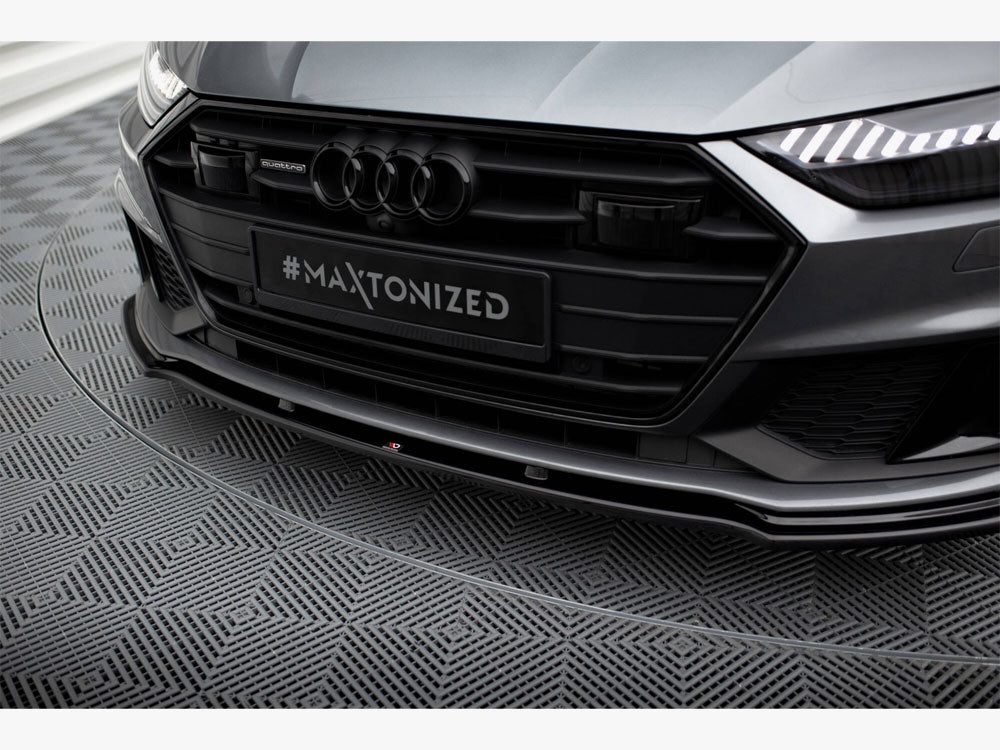 Front Splitter V.2 - Audi A7 S Line C8 / S7 C8 / C8 Facelift / S7 Facelift