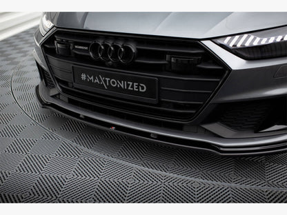 Front Splitter V.2 - Audi A7 S Line C8 / S7 C8 / C8 Facelift / S7 Facelift
