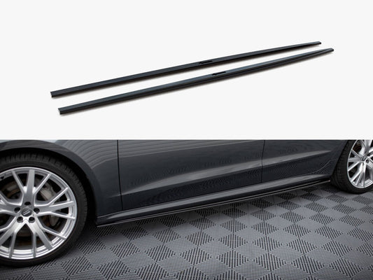 Side Skirts Diffusers - Audi A7 S Line C8 / S7 C8 / C8 Facelift / S7 Facelift