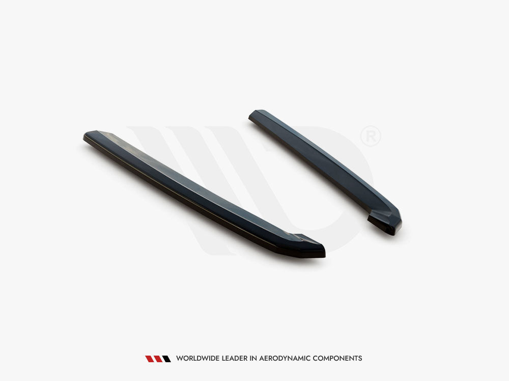 Rear Side Splitters - Audi A7 S Line C8 / S7 C8 / C8 Facelift / S7 Facelift