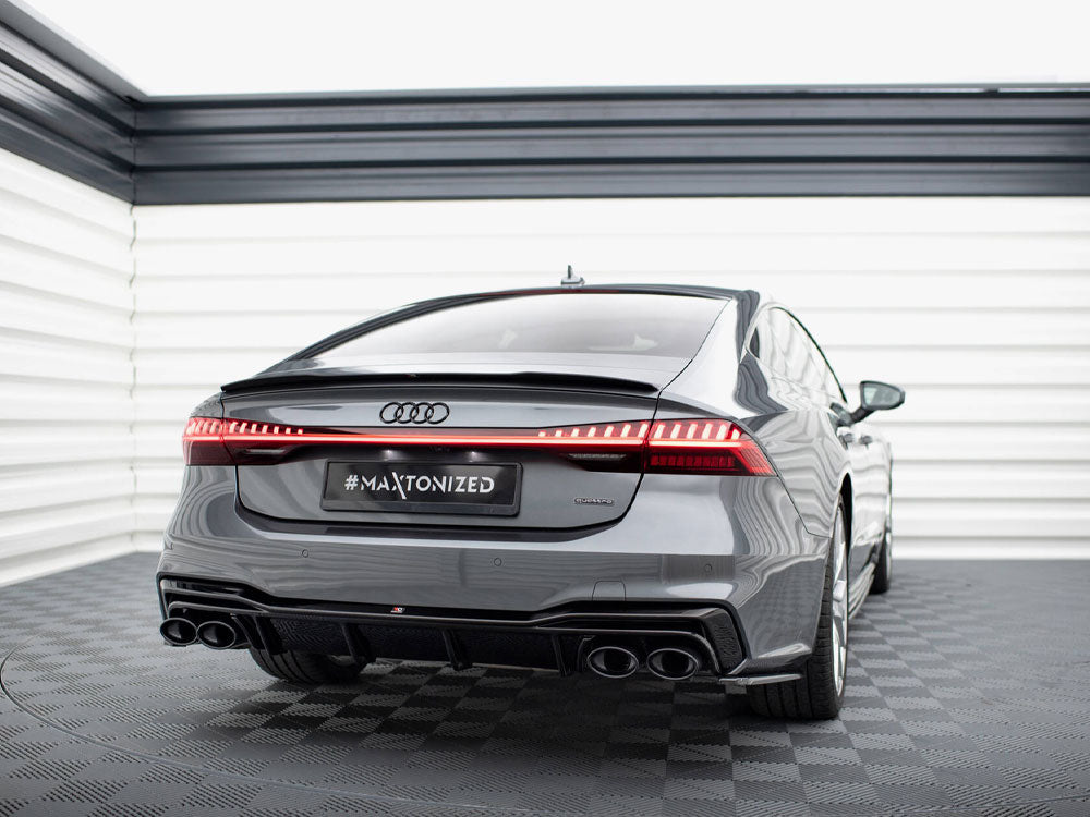 Rear Side Splitters - Audi A7 S Line C8 / S7 C8 / C8 Facelift / S7 Facelift