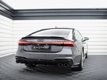 Rear Side Splitters - Audi A7 S Line C8 / S7 C8 / C8 Facelift / S7 Facelift