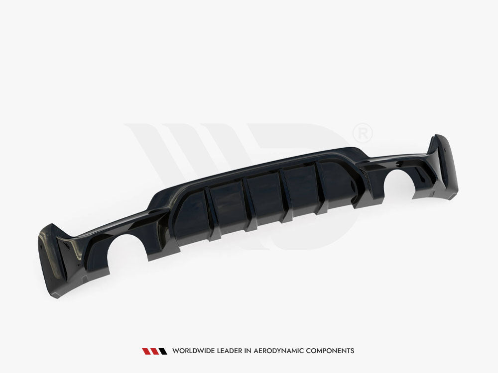Rear Valance - BMW 4 Series (Coupe / Gran Coupe / Cabrio M-Pack F32 / F36 / F33 (Version with single exhausts on both sides)