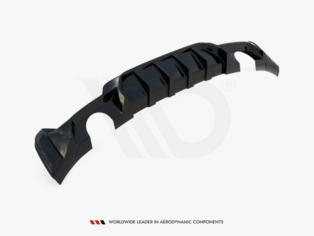 Rear Valance - BMW 4 Series (Coupe / Gran Coupe / Cabrio M-Pack F32 / F36 / F33 (Version with single exhausts on both sides)