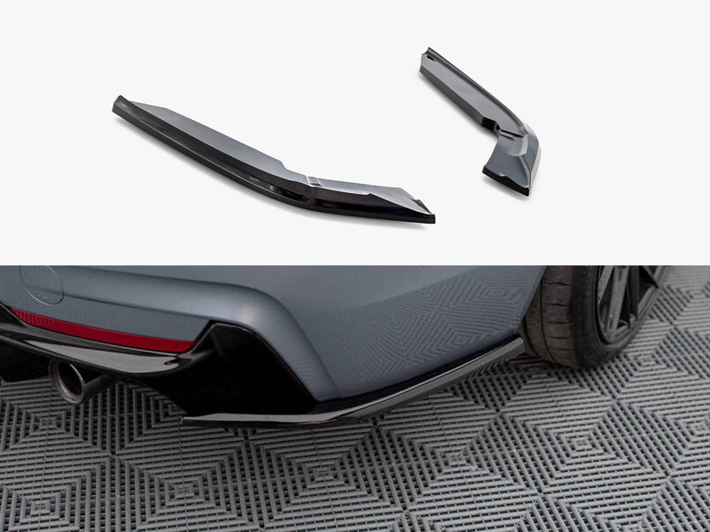 Rear Side Splitters V.4 - BMW 4 Series (Coupe / Gran Coupe M Sport F32 / F36)
