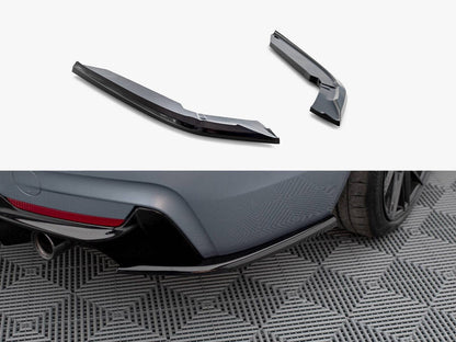 Rear Side Splitters V.4 - BMW 4 Series (Coupe / Gran Coupe M Sport F32 / F36)