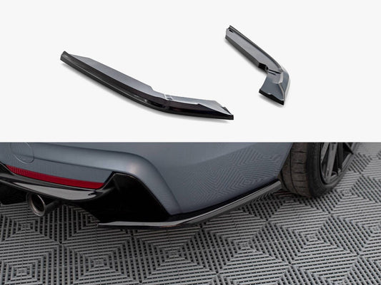 Rear Side Splitters V.4 - BMW 4 Series (Coupe / Gran Coupe M Sport F32 / F36)