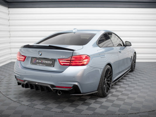 Rear Side Splitters V.4 - BMW 4 Series (Coupe / Gran Coupe M Sport F32 / F36)