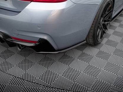 Rear Side Splitters V.4 - BMW 4 Series (Coupe / Gran Coupe M Sport F32 / F36)