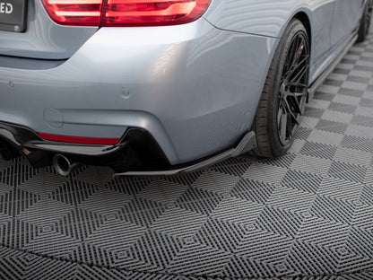 Rear Side Splitters V.5 - BMW 4 Series (Coupe / Gran Coupe M Sport F32 / F36)