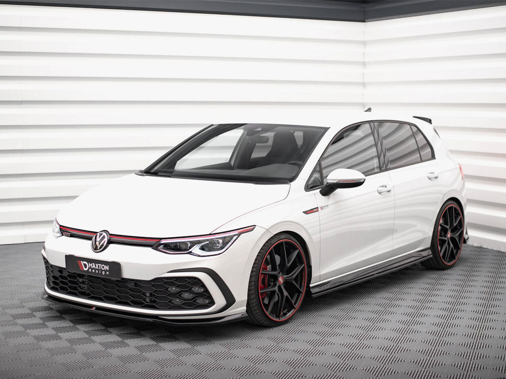 Side Skirts Diffusers V.4 - Volkswagen Golf GTI / GTE / GTI Clubsport / GTD/ R-Line Mk8
