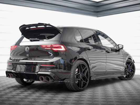 Rear Side Splitters V.5 + Flaps - Volkswagen Golf R Hatchback Mk8
