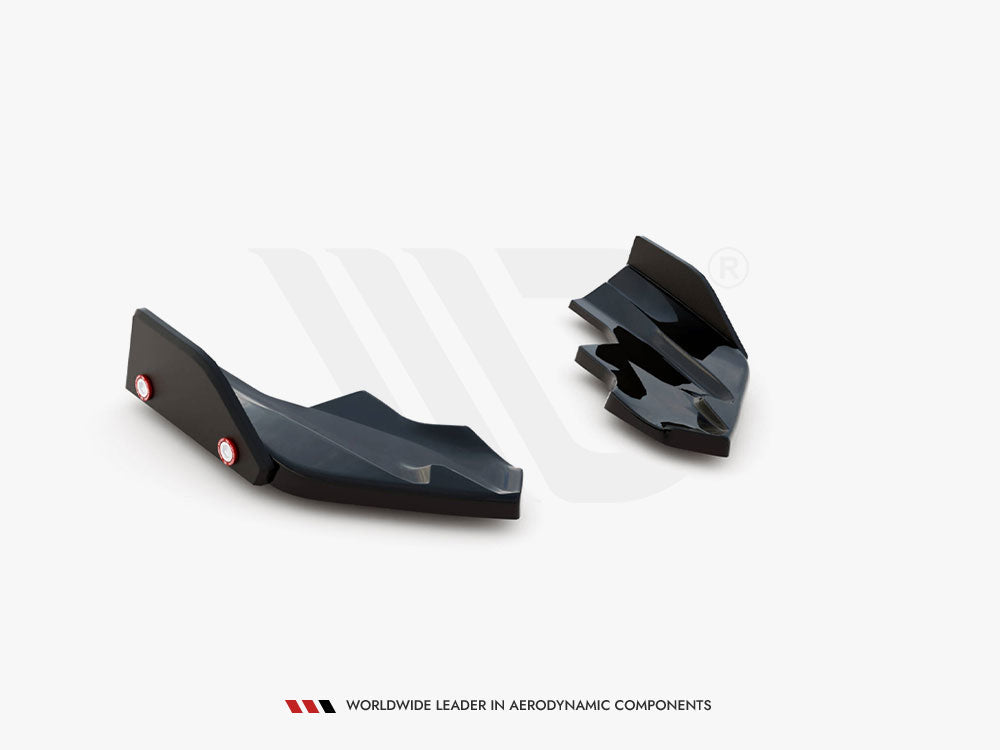 Rear Side Splitters V.6 + Flaps - Volkswagen Golf R Hatchback Mk8
