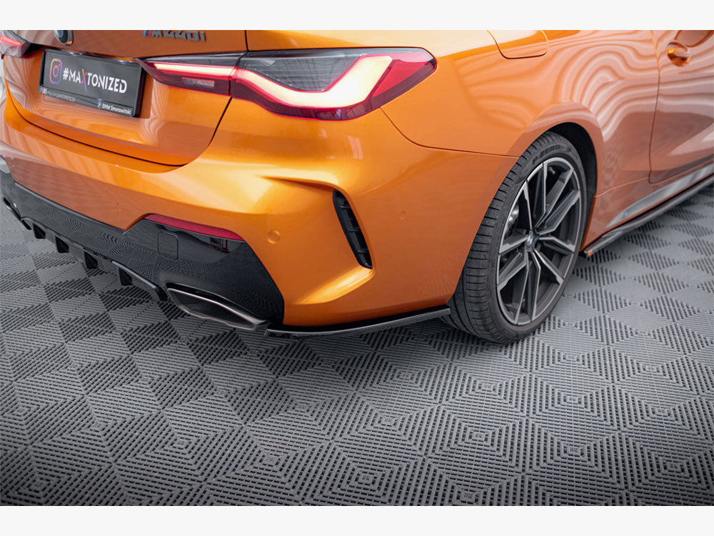 Rear Side Splitters V1 - BMW 4 Series M44 (0i G22 / G23 / G22 Facelift / G23 Facelift)