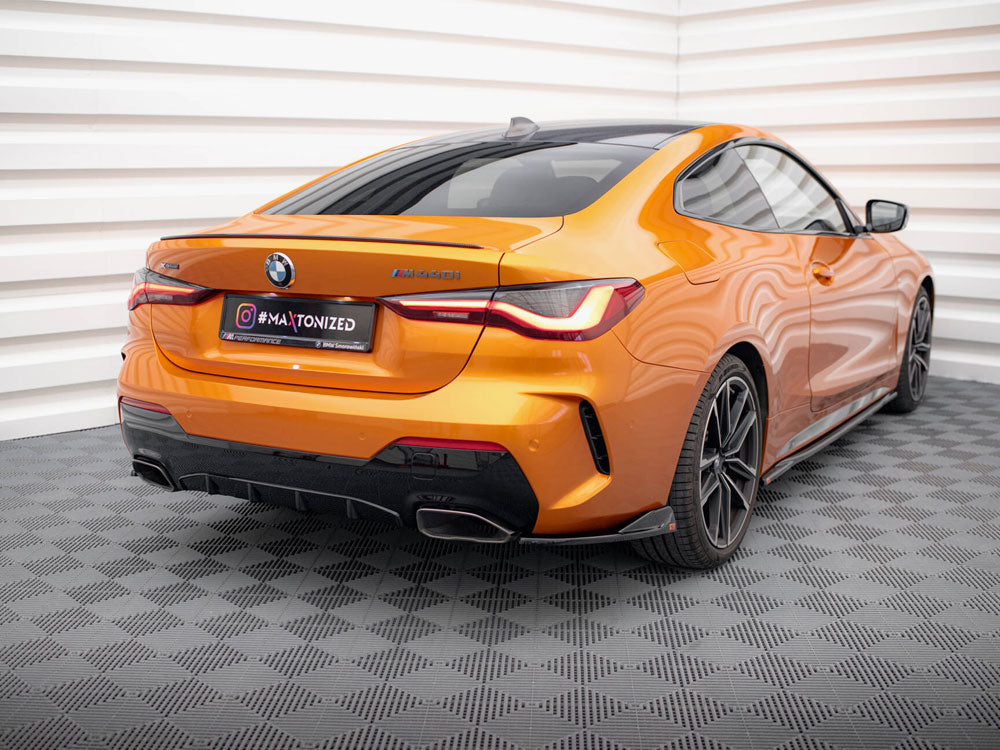Rear Side Splitters V2 - BMW 4 Series M44 (0i G22 / G23 / G22 Facelift / G23 Facelift)