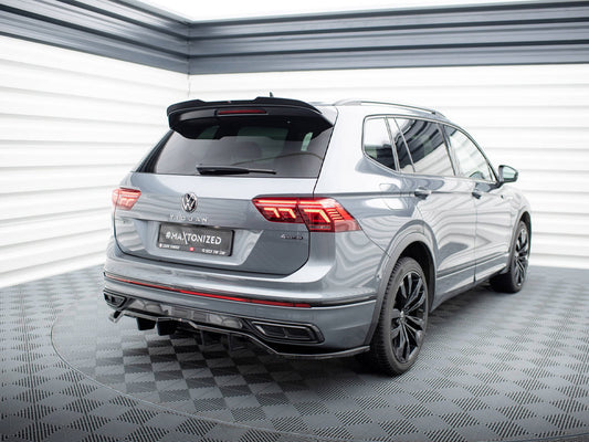 Rear Splitter (Vertical Bars) - Volkswagen Tiguan Allspace R-Line Mk2 Facelift