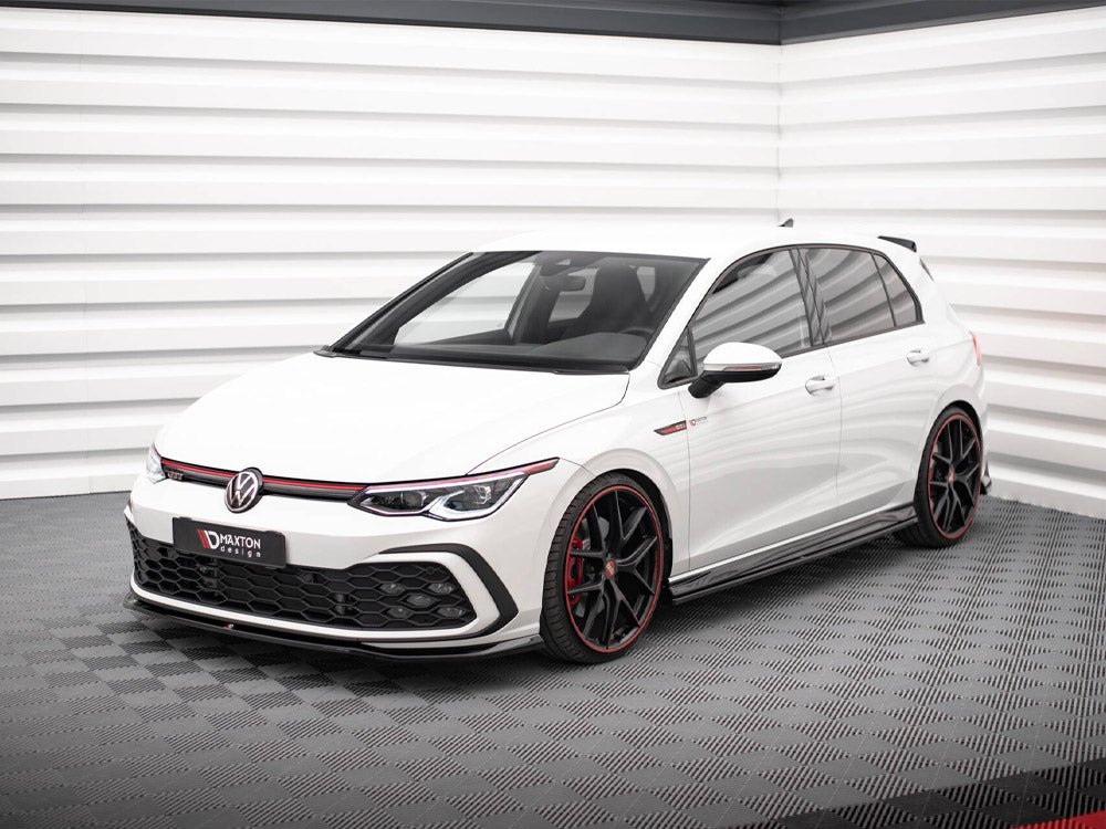 Front Splitter V.7 - Volkswagen Golf GTI / GTE / GTD / R-Line Mk8