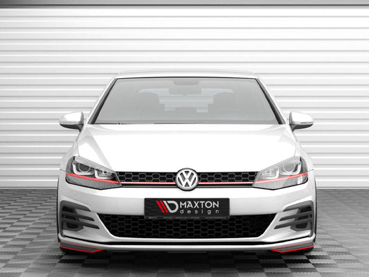 Front Side Splitters - Volkswagen Golf GTI / GTD Mk7 Facelift