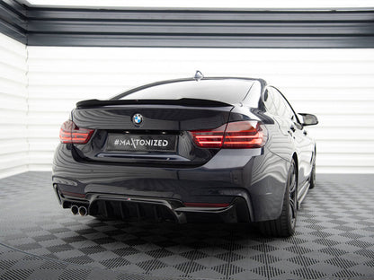 Rear Valance - BMW 4 Series (Coupe / Gran Coupe / Cabrio M-Pack F32 / F36 / F33 (Version with exhaust on one Side)
