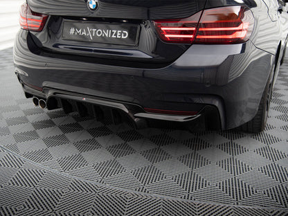 Rear Valance - BMW 4 Series (Coupe / Gran Coupe / Cabrio M-Pack F32 / F36 / F33 (Version with exhaust on one Side)
