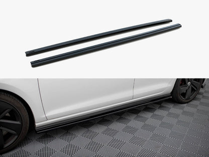 Side Skirt Diffusers V.1 - Volkswagen Golf GTI / GTD Mk7 / Mk7 Facelift (wide)