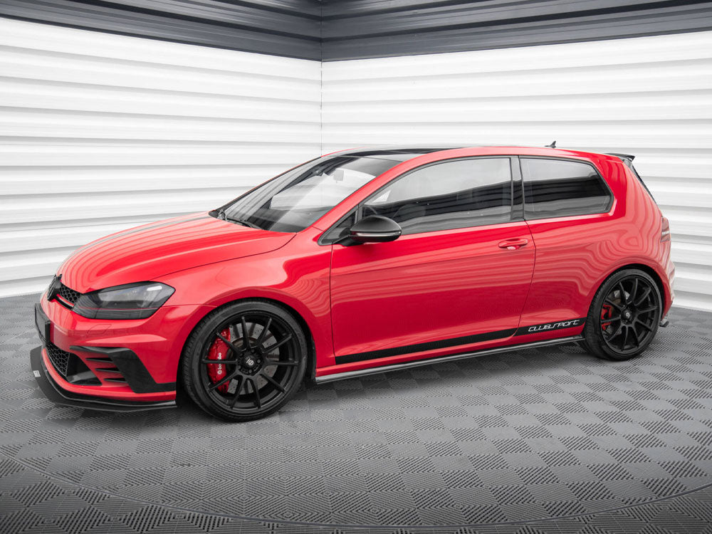 Racing Side Skirts Diffusers - Volkswagen Golf GTI Mk7 Clubsport