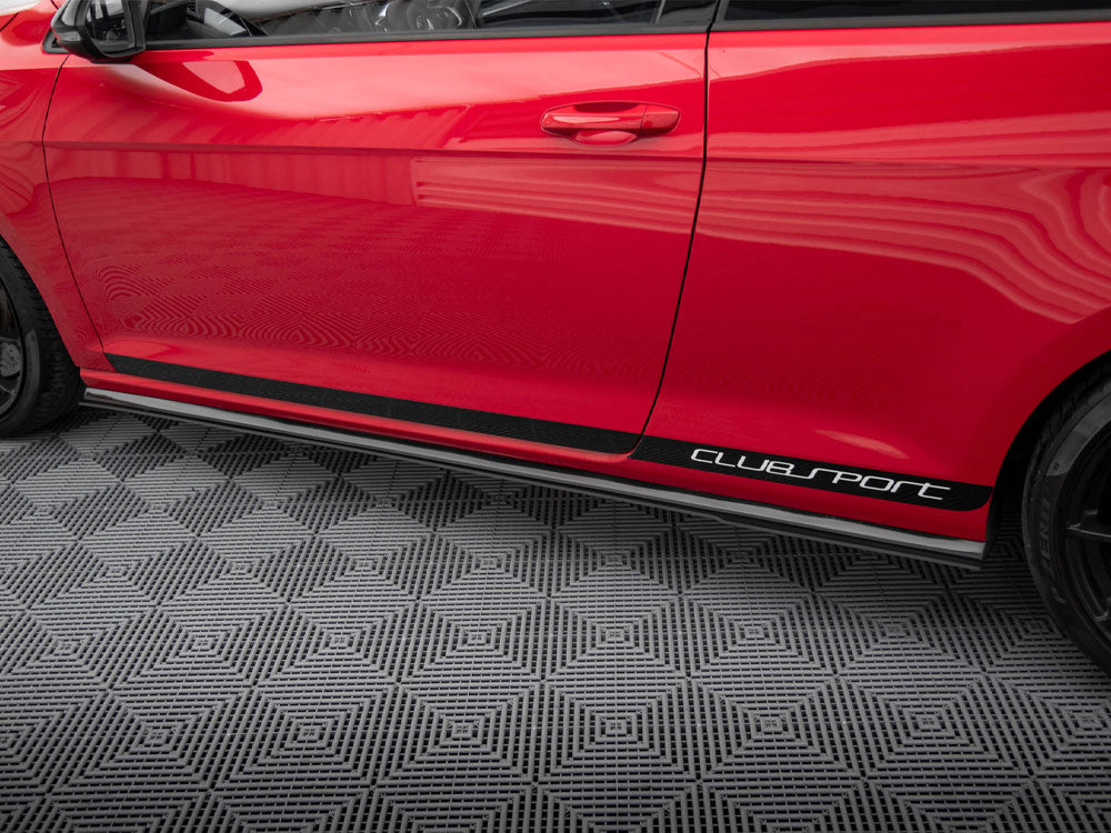 Racing Side Skirts Diffusers - Volkswagen Golf GTI Mk7 Clubsport