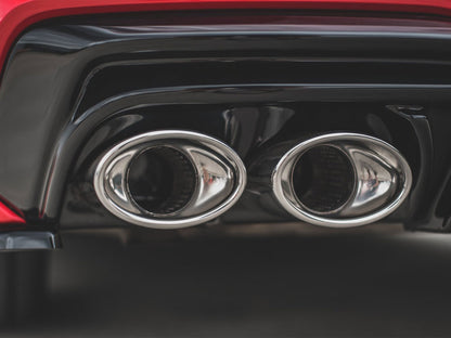 Rear Valance + Exhaust Ends Imitation - Audi A7 S Line C8 / S7 C8 / C8 Facelift / S7 Facelift
