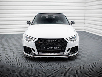 Front Splitter V.3 - Audi RS3 Sedan 8V Facelift